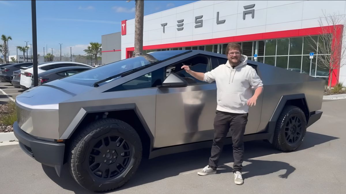 Tesla Officially Starts Delivering the 2025 Cybertruck; New Owners Say